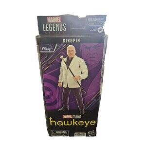 MIB 2023 MARVEL LEGENDS SERIES HAWKEYE KINGPIN FIGURE HASBRO